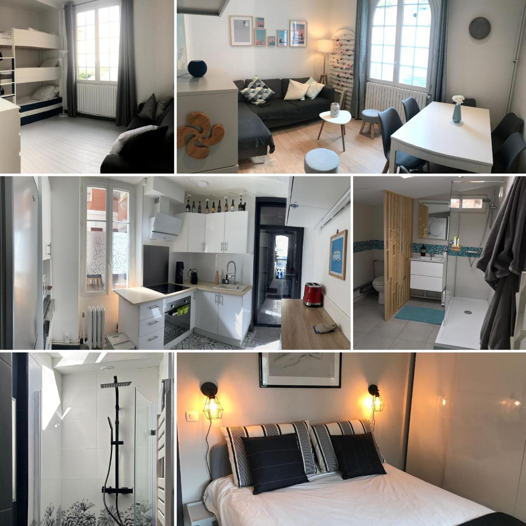 Chalet Basque 6 Couchages Centre Ville Biarritz Exterior foto